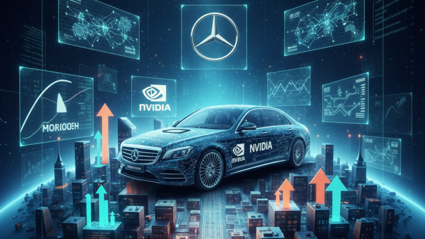 Mercedes-Benz mit KI-gesteuertem S-Klasse Modell