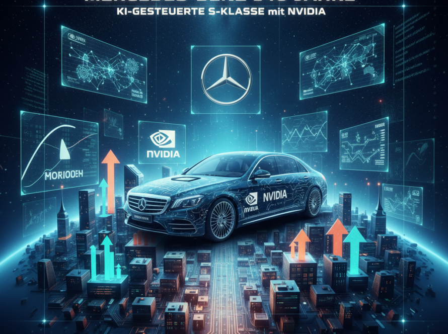 Mercedes-Benz mit KI-gesteuertem S-Klasse Modell